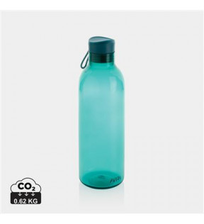 bouteille gourde en plastique recyclé vert translucide