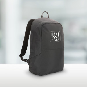 sac à dos antivol pour ordinateur avec pochette rembourrée avec logo - Génicado