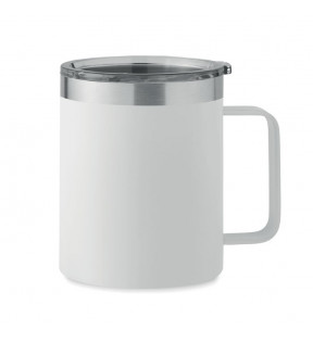mug thermos personnalisé blanc