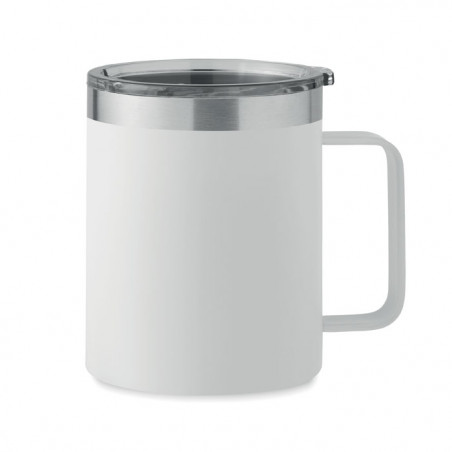 mug thermos personnalisé blanc
