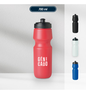 Goodies gourde pour sport en plastique sans BPA 700 ml marguant logo - Génicado