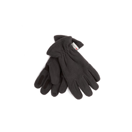 gants personnalisés gris foncé