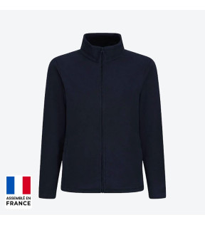 veste polaire marine personnalisable made in france