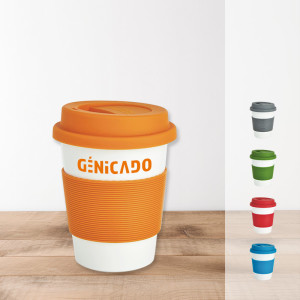 tasse à café avec logo orange