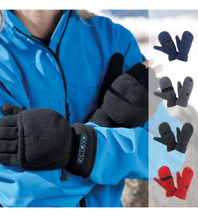 gants personnalisables noirs