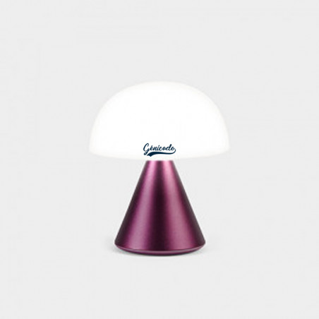 Lampe personnalisée design Mina Lexon prune sombre