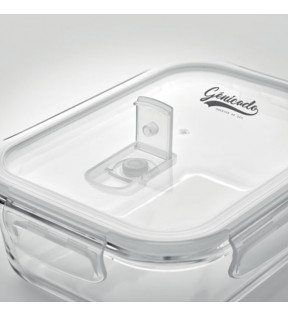 Lunch box en verre borosilicaté