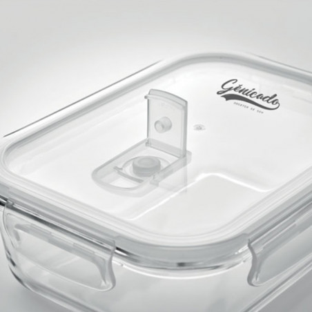 Lunch box en verre borosilicaté