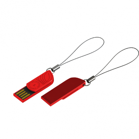 Clé usb Made in France personnalisée rouge