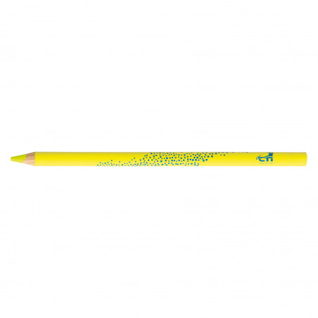 crayon surligneur jaune avec logo entreprise