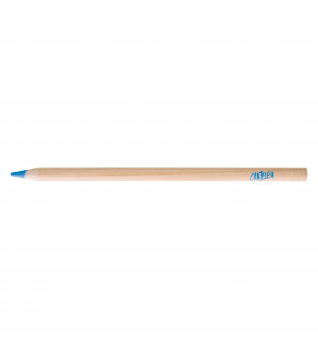 Crayon surligneur bleu en bois de Pulay