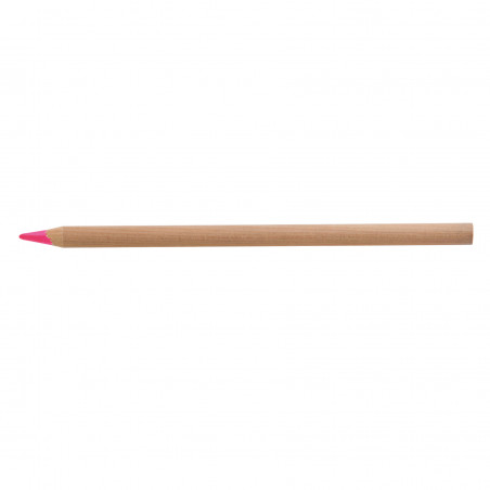 Crayon surligneur fuchsia fluo en bois de Pulay