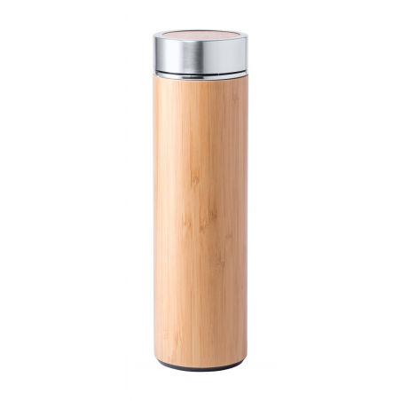bouteille d'eau en bambou personnalisable